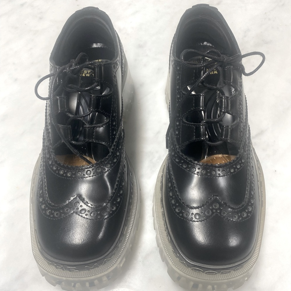 Marc Jacobs the Ghille chunky loafer, brogue, black, 37